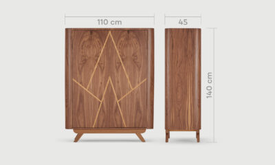 50536 A Armoire Samao 110x45xH140cm SITE A1 DIM